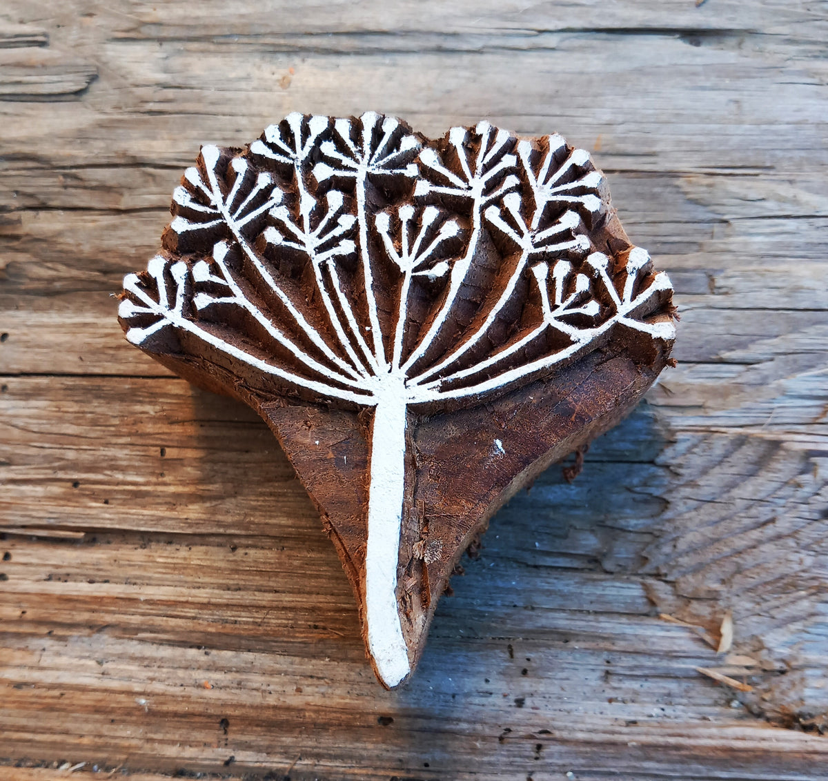 Stoffdruckstempel, Holzdruckstempel, Motivstempel, Blaudruckstempel
