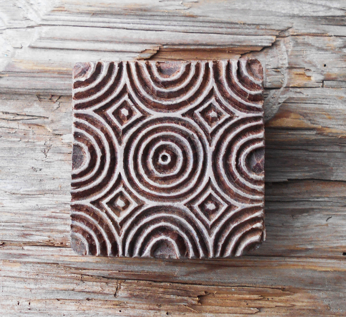 Stoffdruck Stempel, Holzdruckstempel, Motivstempel, Blaudruckstempel, Textildruck