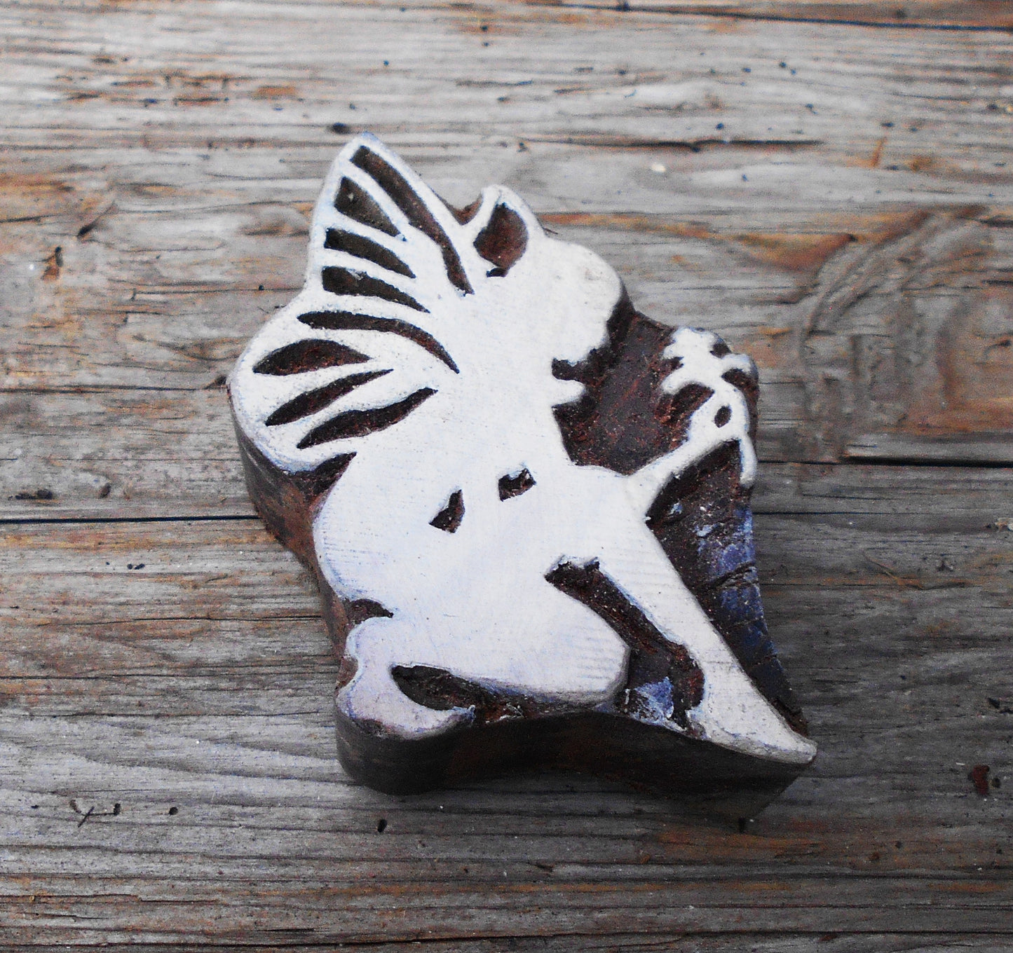 Holzdruckstempel, Stoffdruckstempel, Textilstempel, Motivstempel