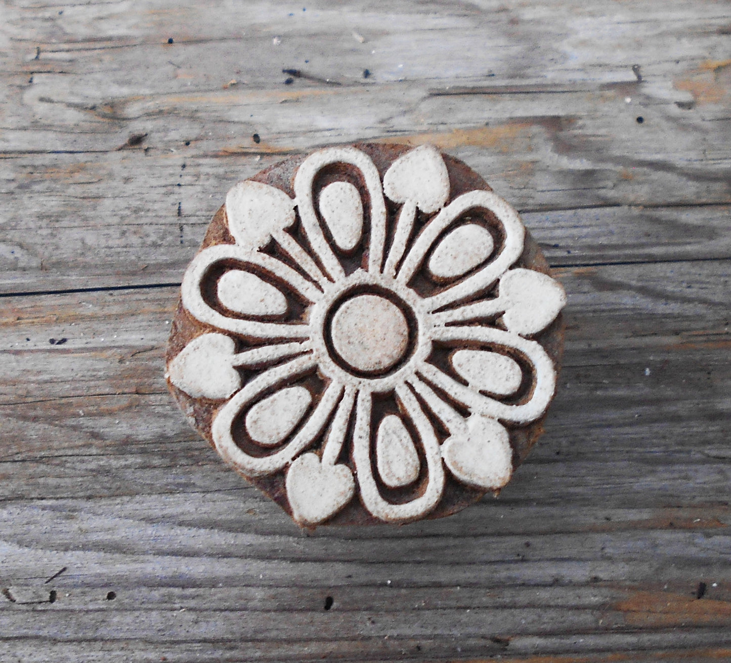 Druckstempel, Holzdruckstempel, Textilstempel, Motivstempel
