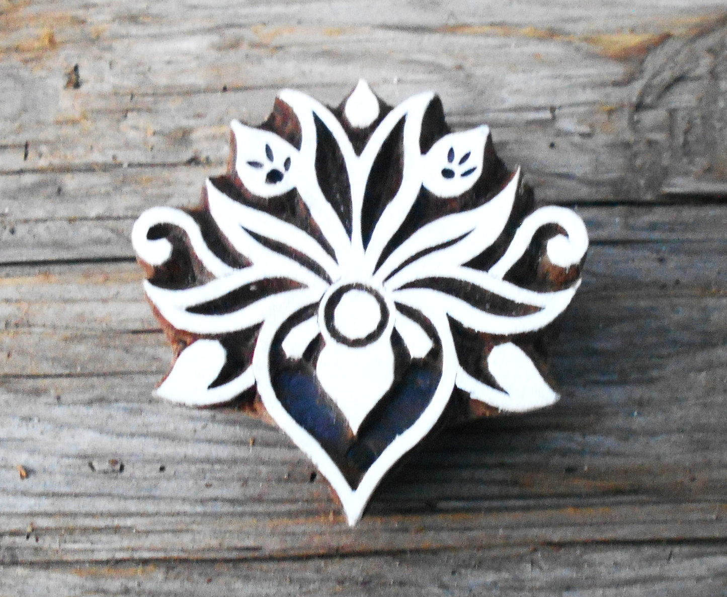 Holzdruckstempel, Stoffdruckstempel, Textilstempel, Motivstempel, Druckstempel