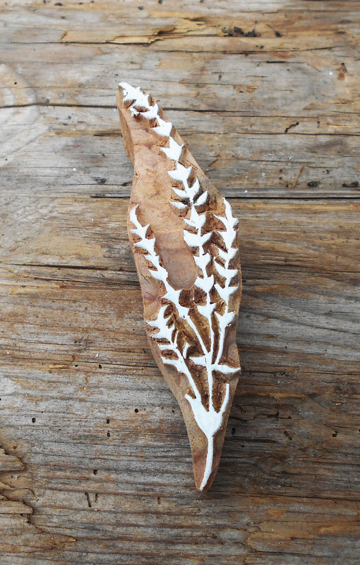Stoffdruckstempel, Holzdruckstempel, Motivstempel, Blaudruckstempel