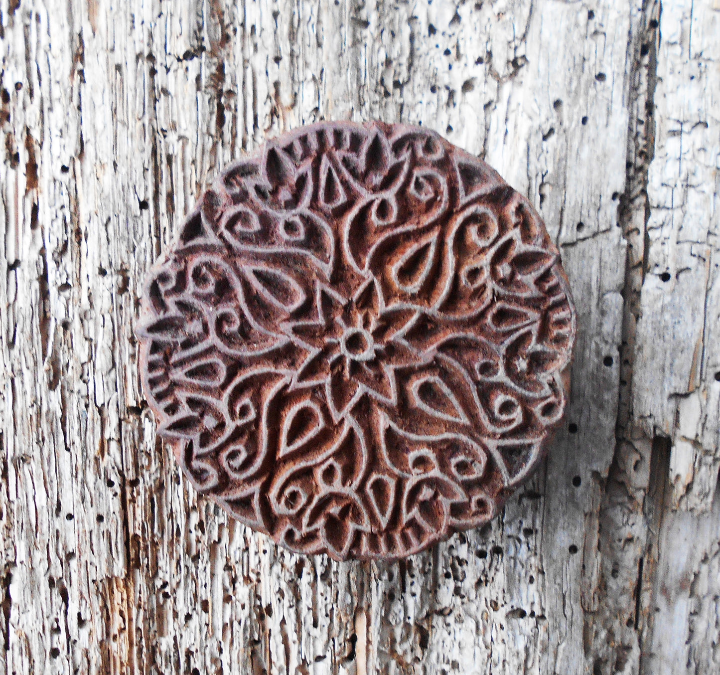 Stoffdruck Stempel, Holzdruckstempel, Motivstempel, Blaudruckstempel, Textildruck