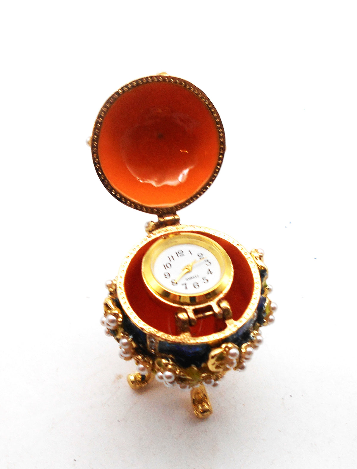 Fabergé Ei mit Glitzerstrass, Schmuck-Osterei