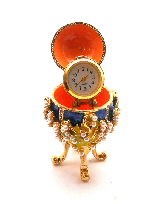 Fabergé Ei mit Glitzerstrass, Schmuck-Osterei