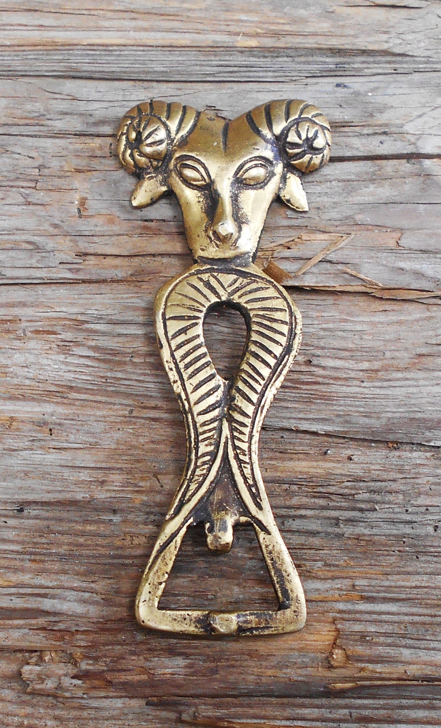 Flaschenöffner, Steinbock