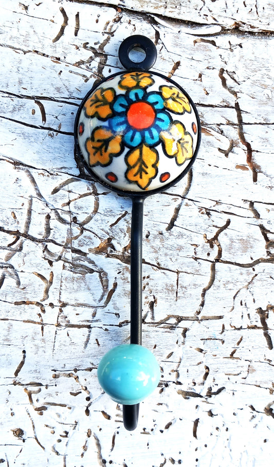 Keramikhaken Blume