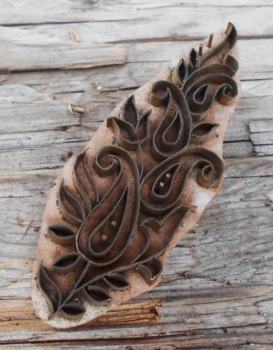 Metallstempel, Leinenstempel, Stoffdruckstempel, Bordüre