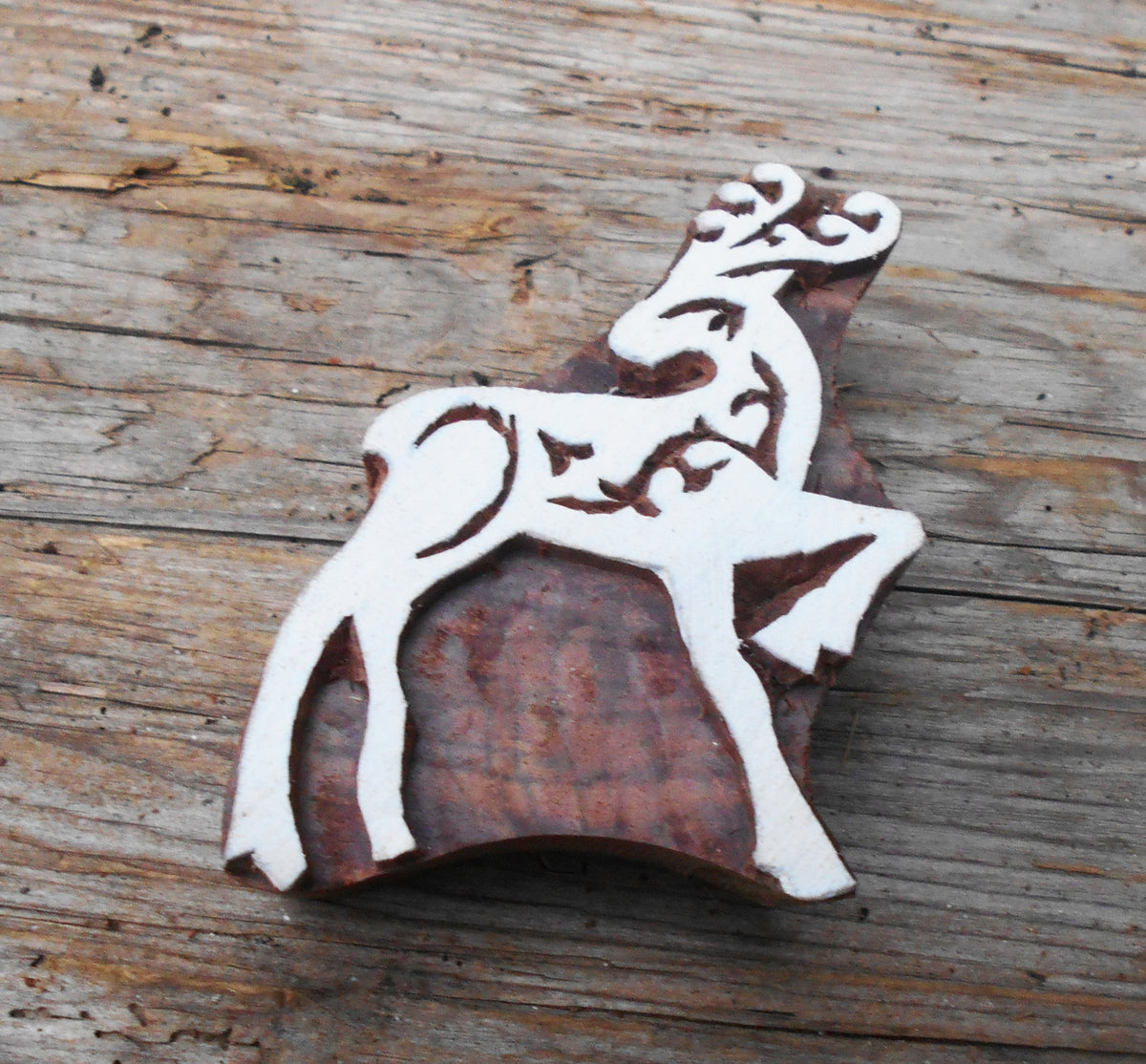 Tierstempel, Stoffdruckstempel, Holzdruckstempel, Blaudruckstempel