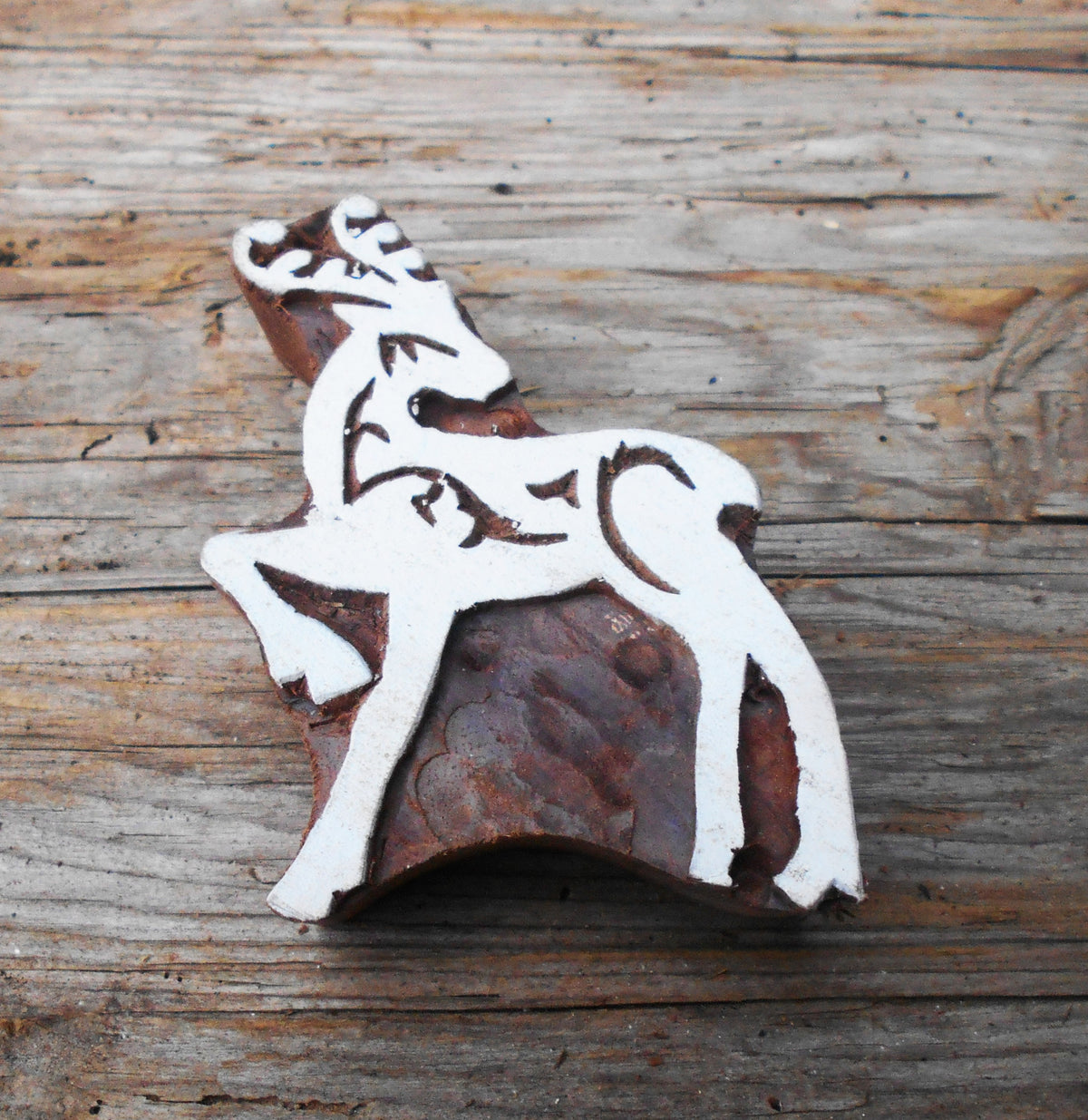 Tierstempel, Stoffdruckstempel, Holzdruckstempel, Blaudruckstempel
