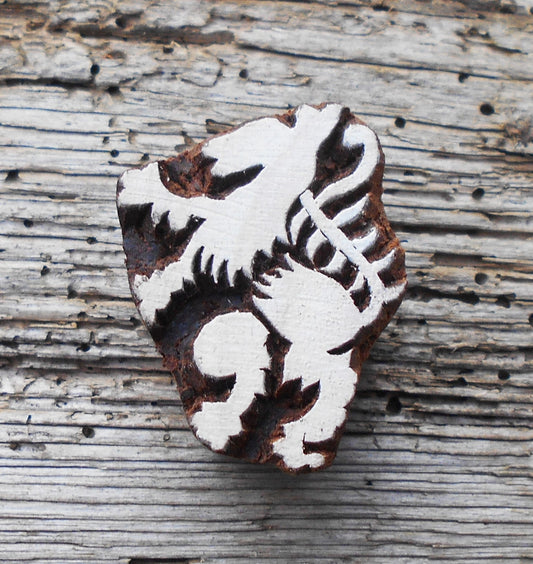 Tierstempel, Stoffdruckstempel, Holzdruckstempel, Blaudruckstempel, steirischer Panther