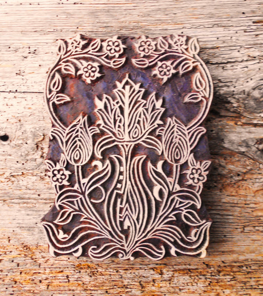 Stoffdruckstempel, Holzdruckstempel, Motivstempel, Blaudruckstempel, Textildruck