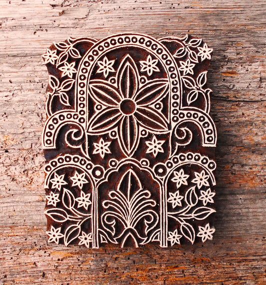 Stoffdruckstempel, Holzdruckstempel, Motivstempel, Blaudruckstempel, Textildruck
