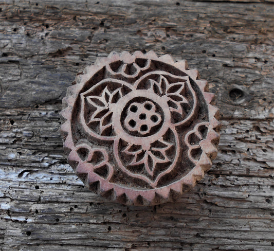Holzdruckstempel, Stoffdruckstempel, Textilstempel, Motivstempel, Druckstempel