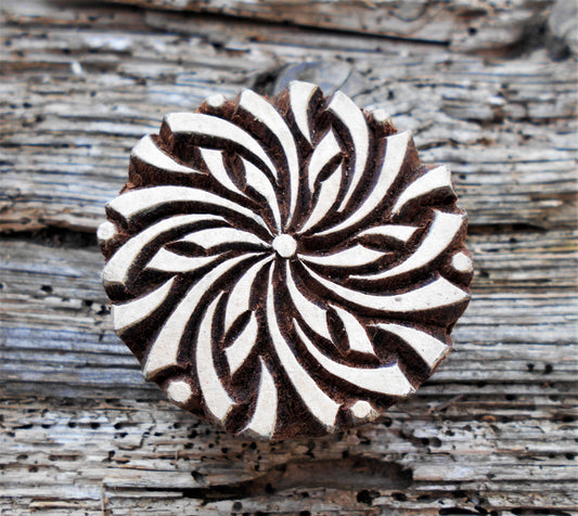 Holzdruckstempel, Stoffdruckstempel, Textilstempel, Motivstempel, Druckstempel