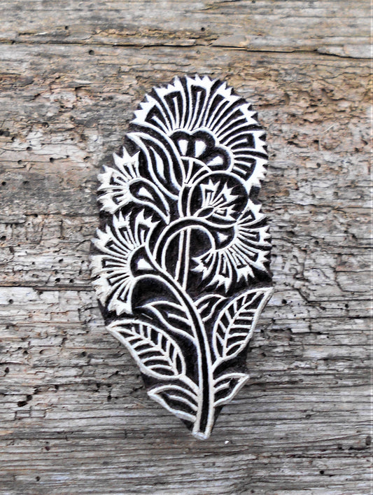 Stoffdruckstempel, Holzdruckstempel, Textilstempel, Blaudruckstempel, Motivstempel
